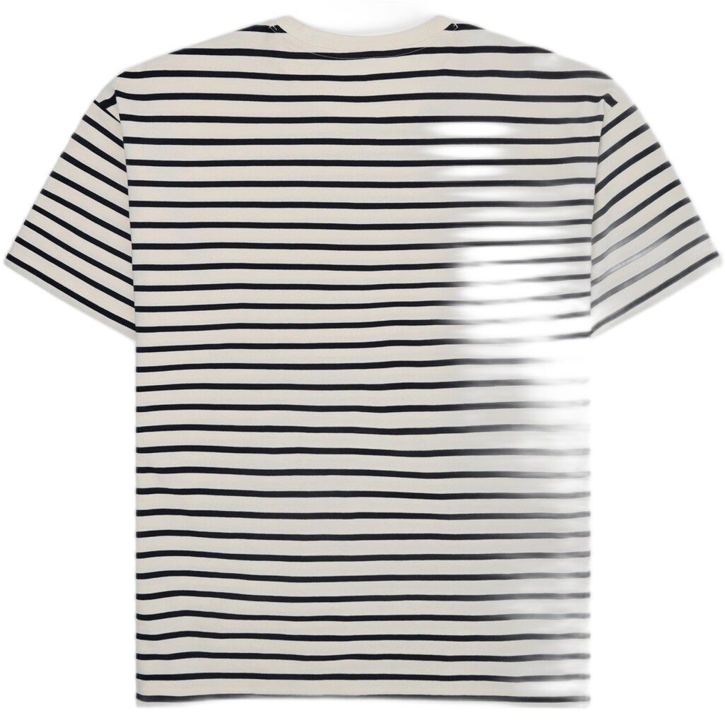Loose striped t-shirt