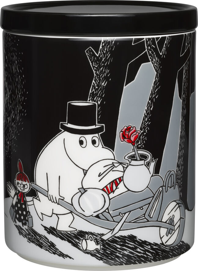 Mumi flytter 1,2l krukke