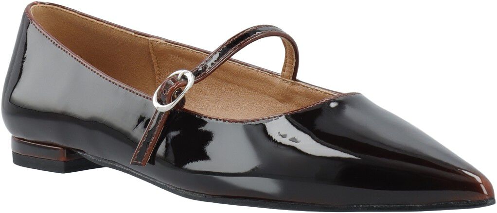 BIABARI Mary Jane Faux Leather