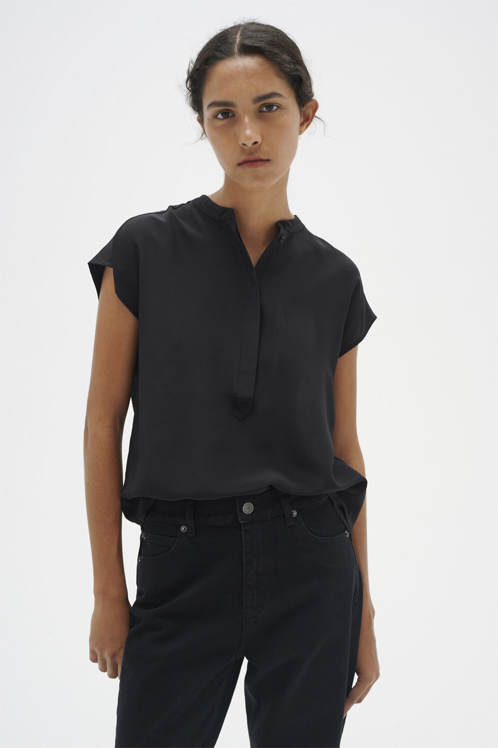 Lucie Top Premium - 100% Silk