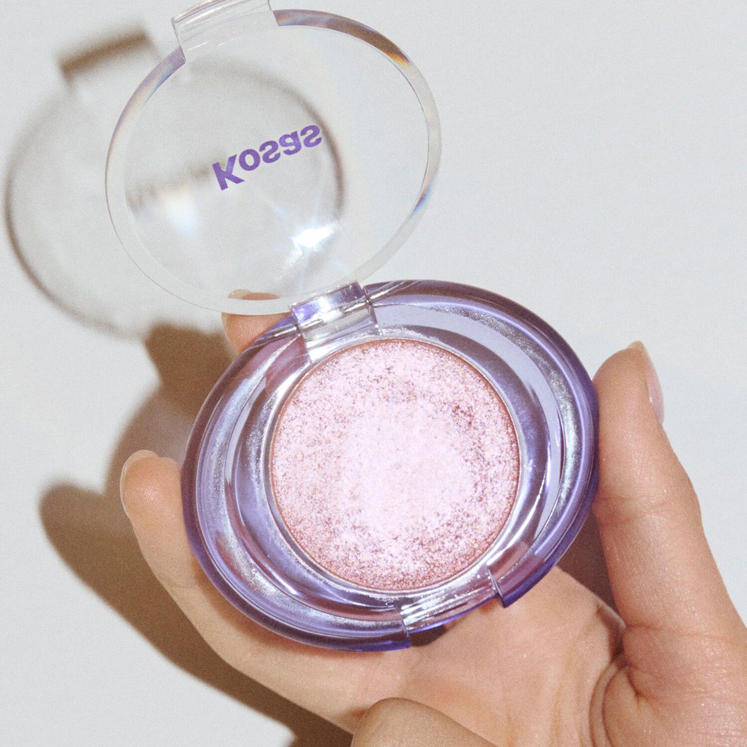 Highlighterpudder med v&aring;deffekt