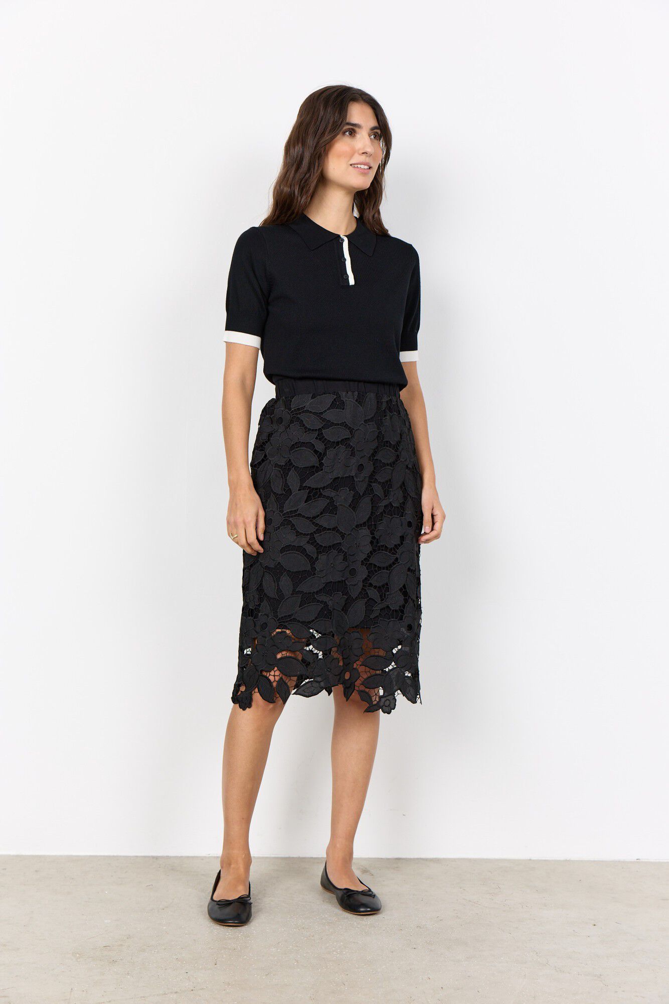 SC-CASSANDRA 3 Nederdel Sort