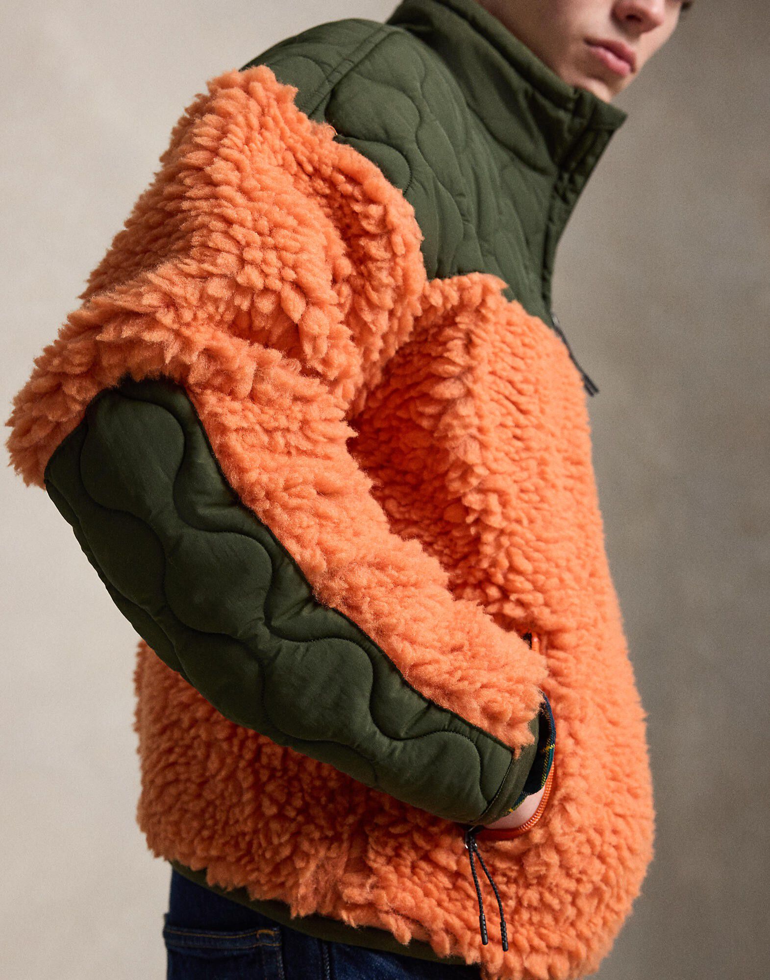 SHAGGY HI PILE-KNT-PULLOVER