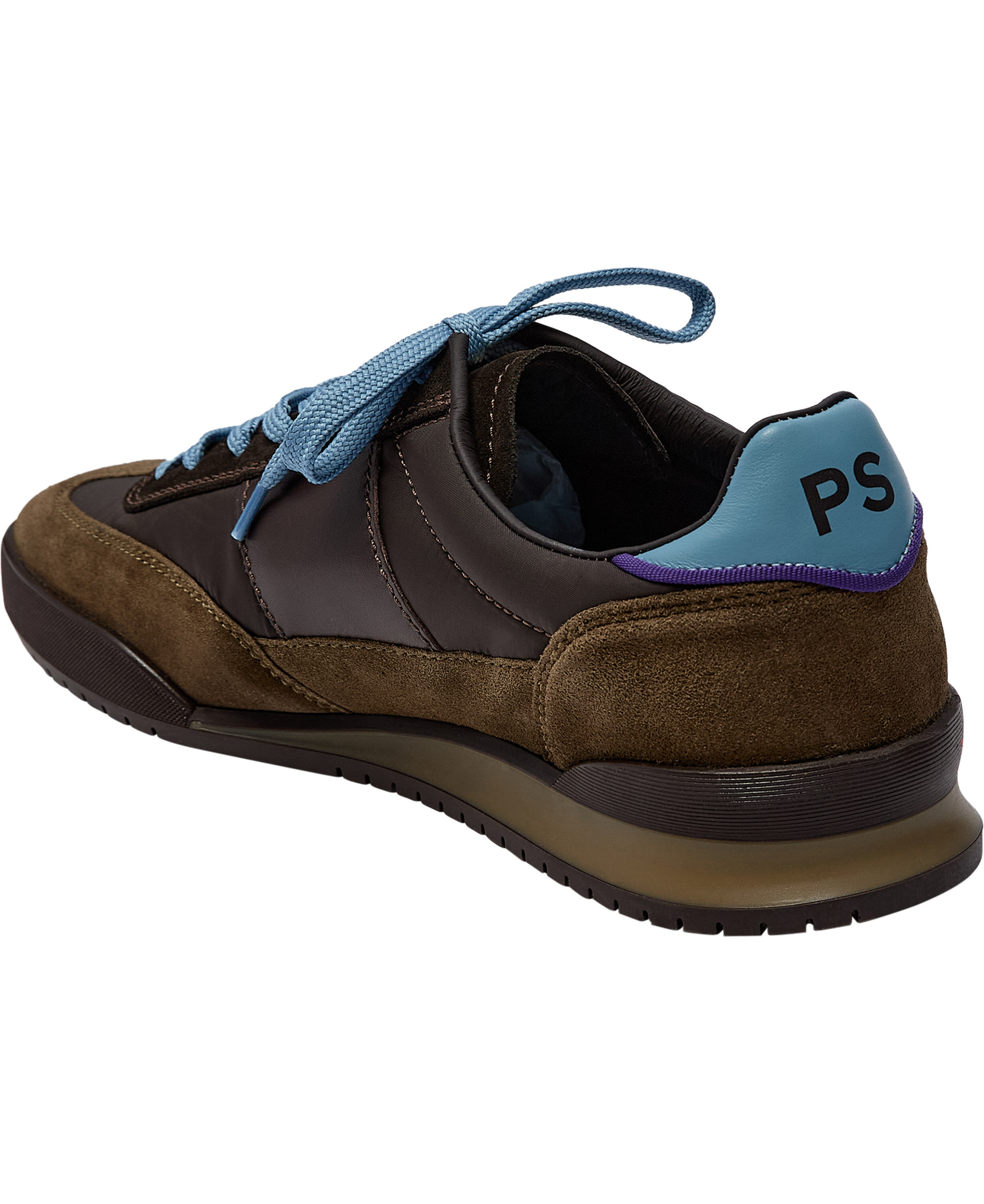 MENS SHOE DOVER BROWN KHAKI TOE