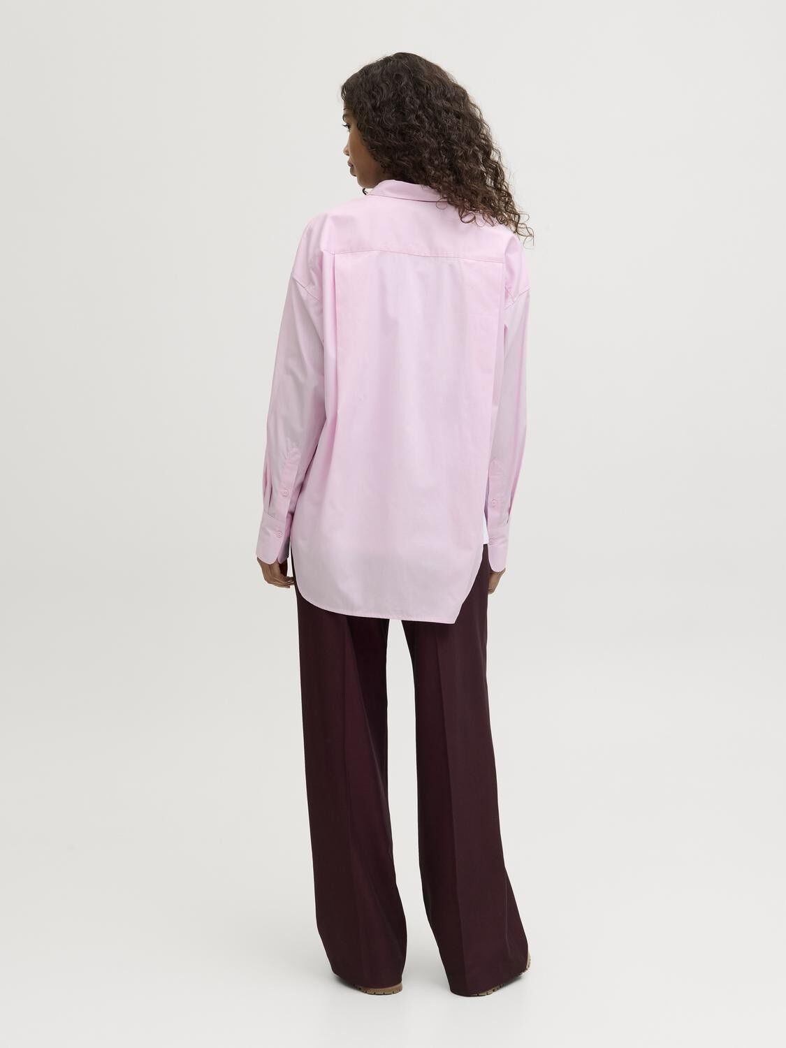 JXJAMIE LS RELAXED POPLIN SHIRT WVN