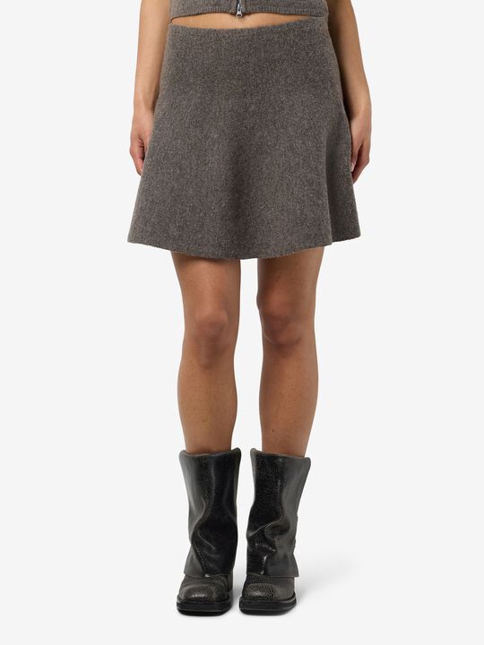 Nmsloan Nw Short Knit Skirt Fwd