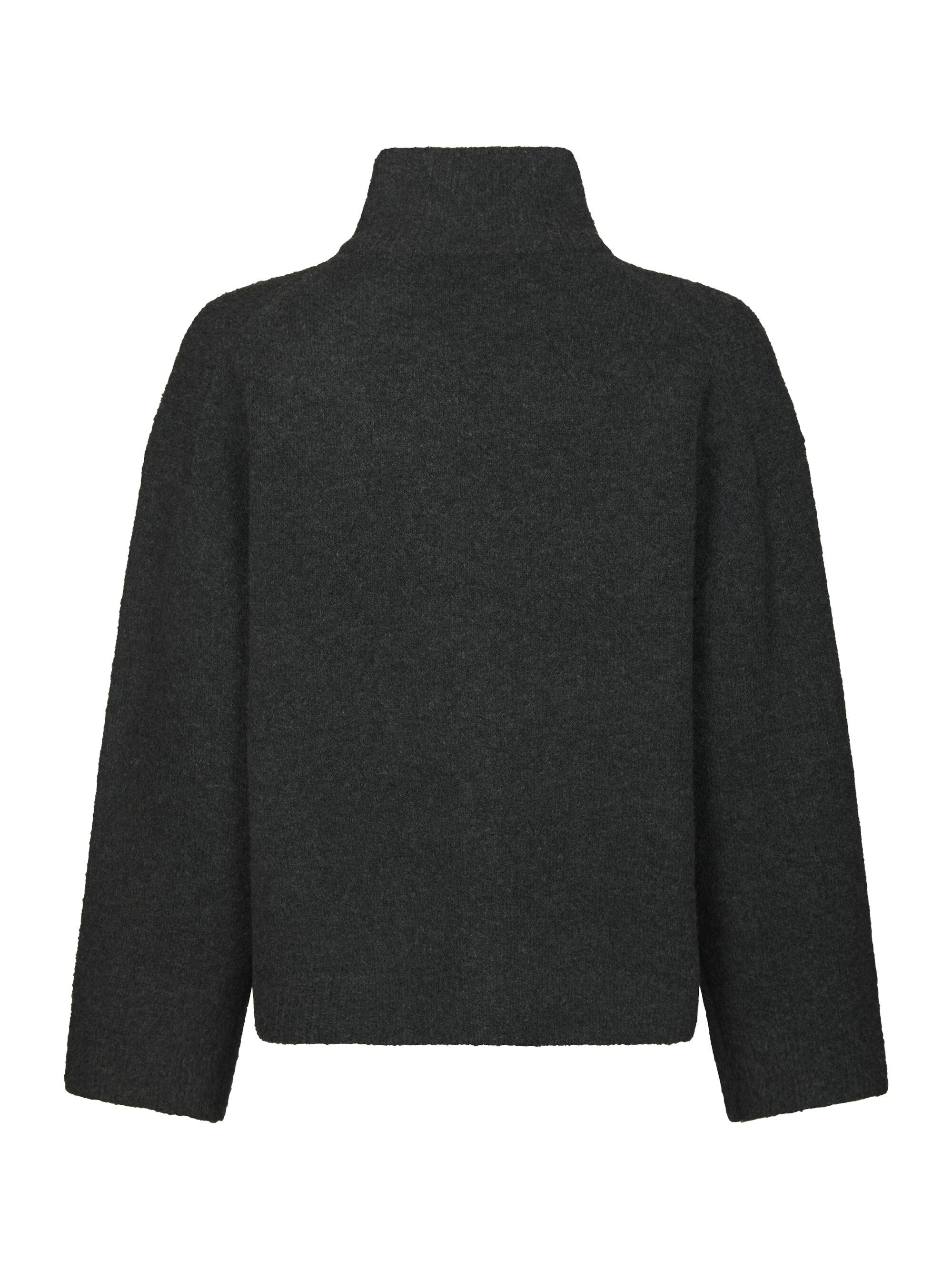 Asley Zip Knit Cardigan