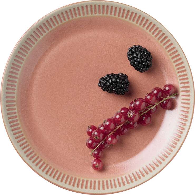 Colorit asjett Ø 19 cm coral