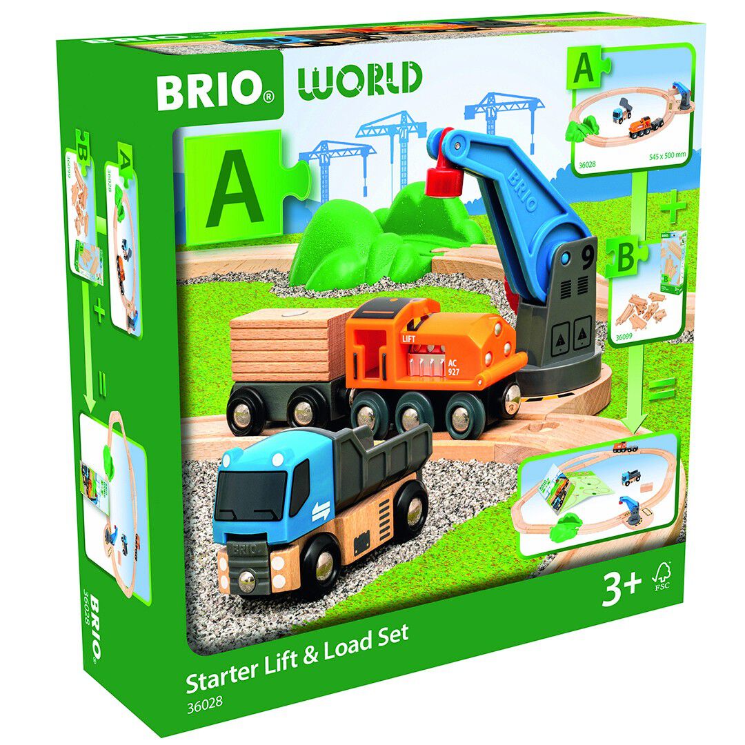 BRIO 36028 Starts&aelig;t L&oslash;ft