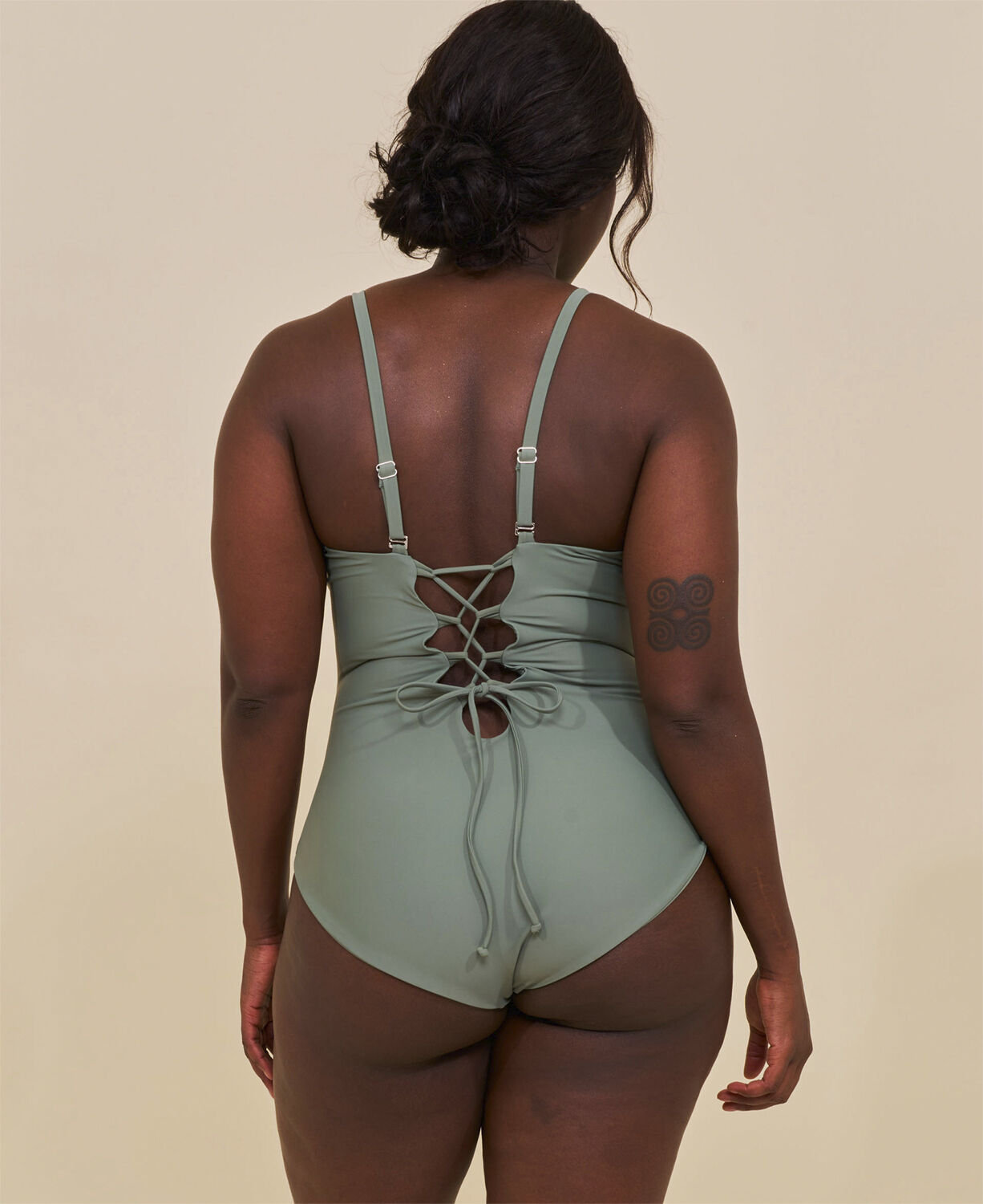 Java sculpt korset badedragt - Cartel Blue