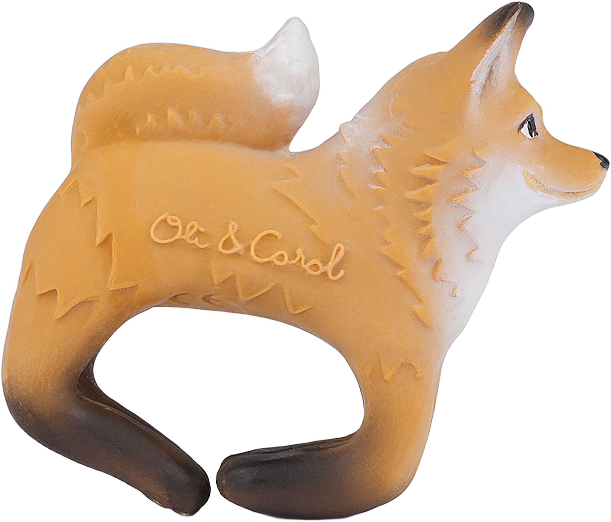 Oli & Carol - Armb&aring;nd i naturgummi - R&aelig;ven Rob