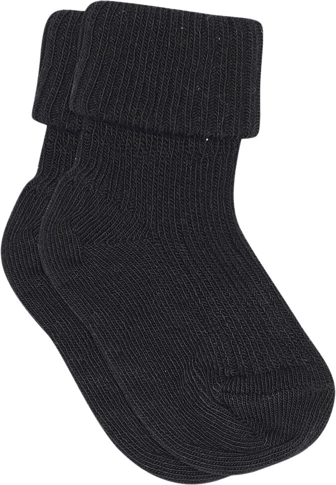 ANKLE WOOL RIB TURN DOWN