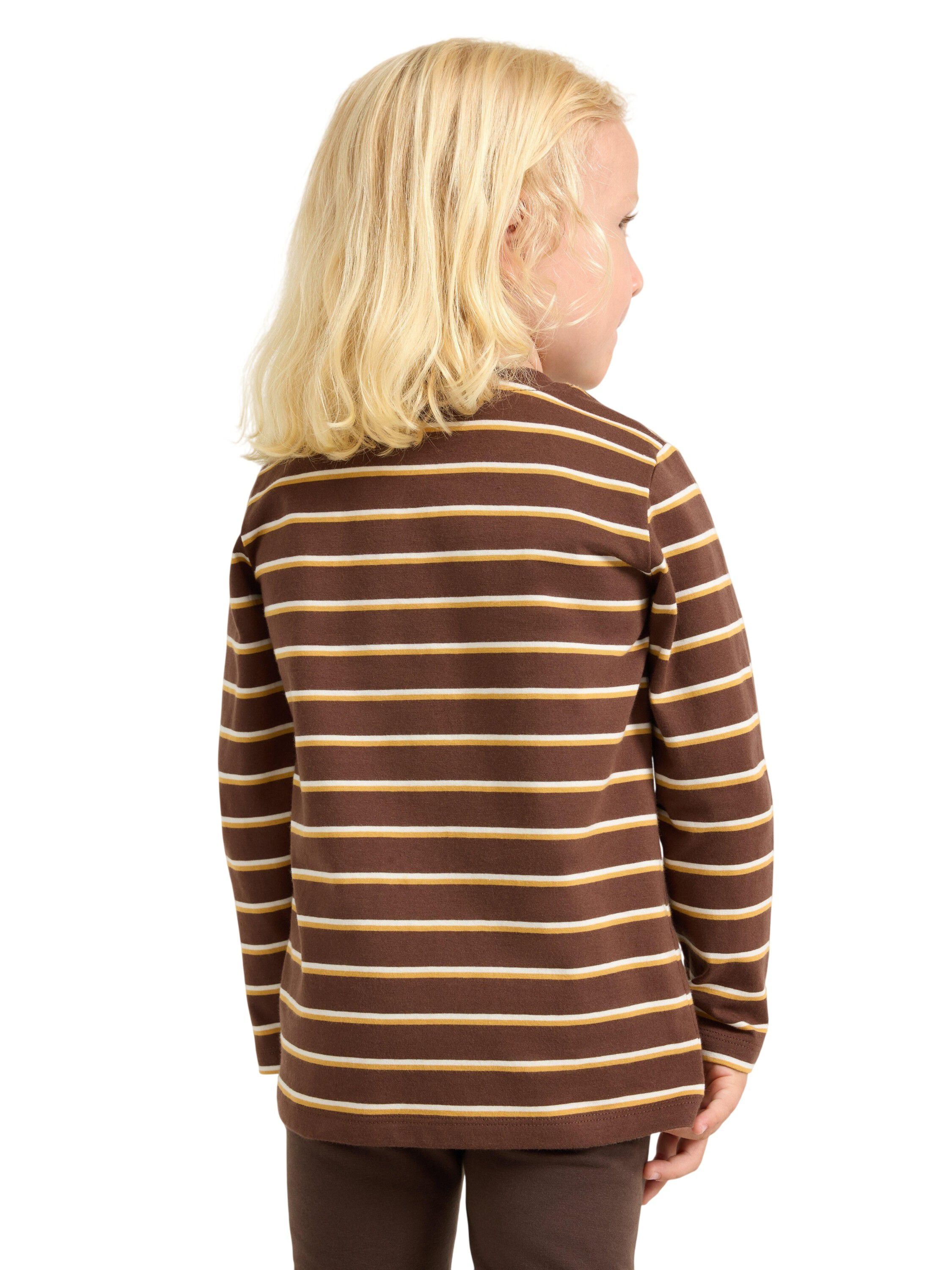 Top l s striped basic