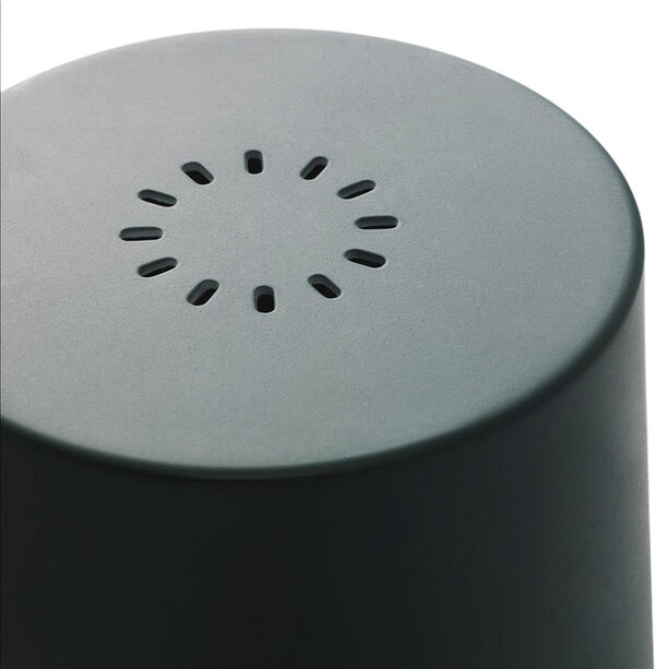 Rise væg lampe sort