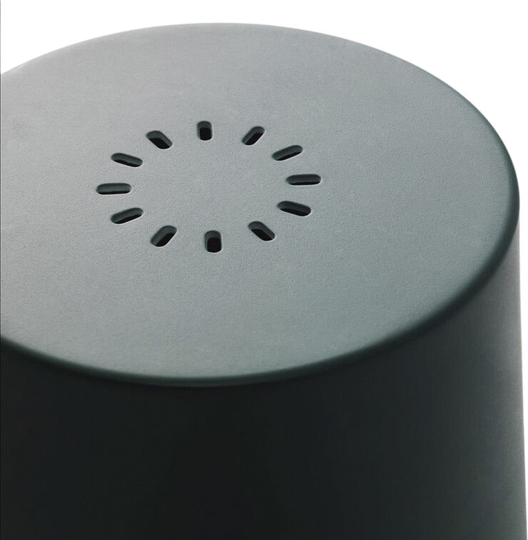 Rise væg lampe sort