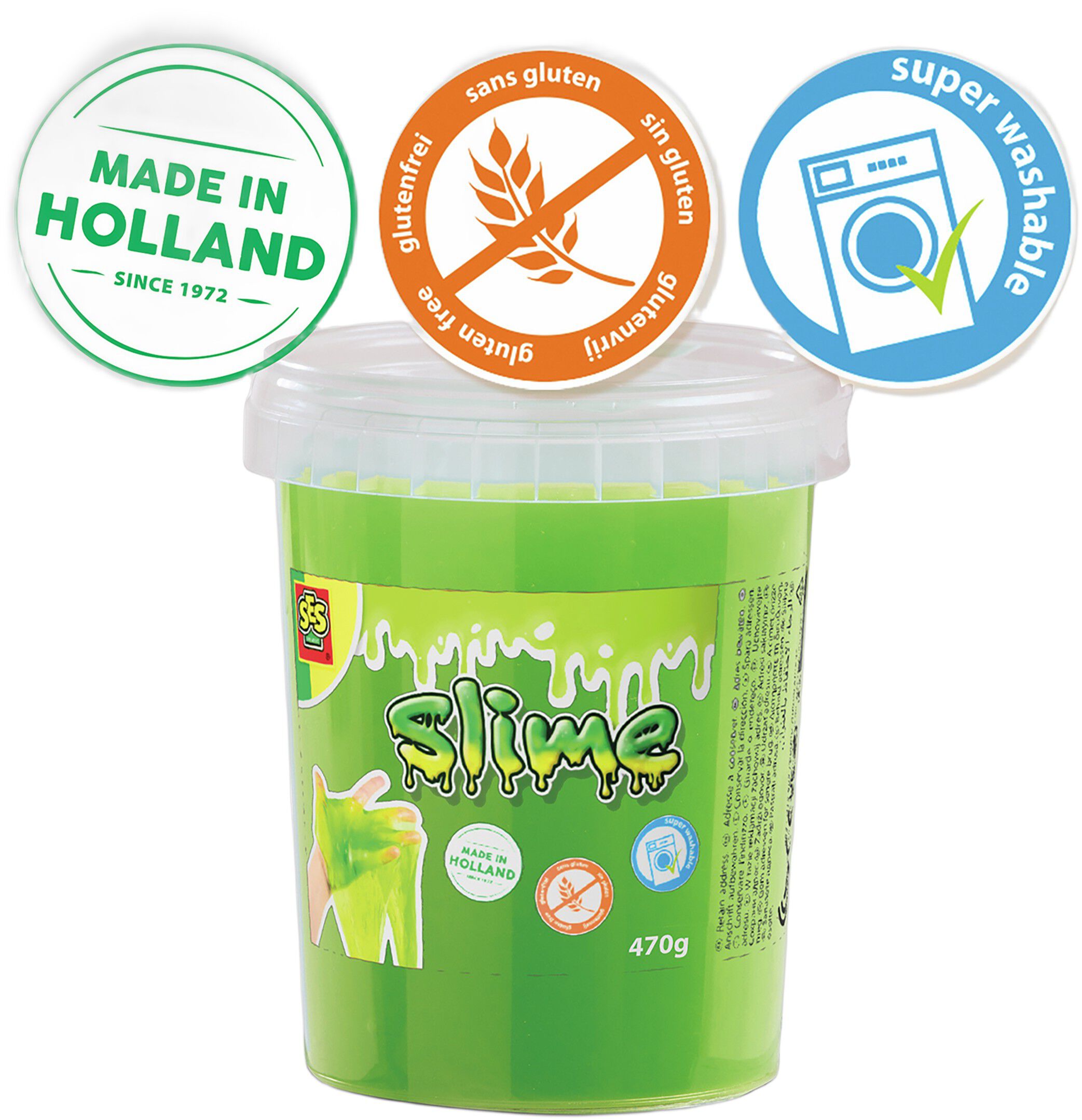 SES Creative - Slim - Neon gr&oslash;n 470gr