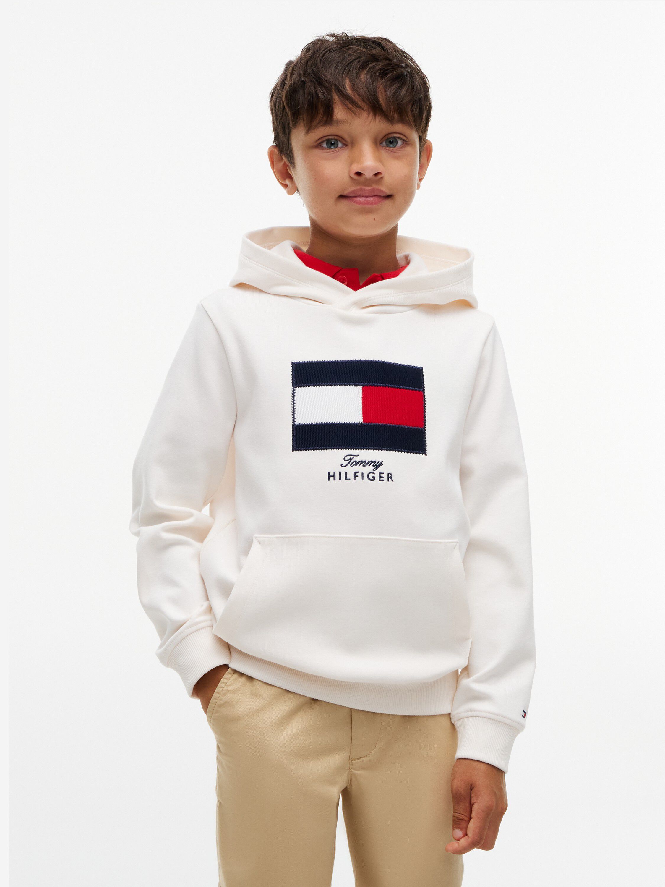 Logo Interlock Knit Hoody