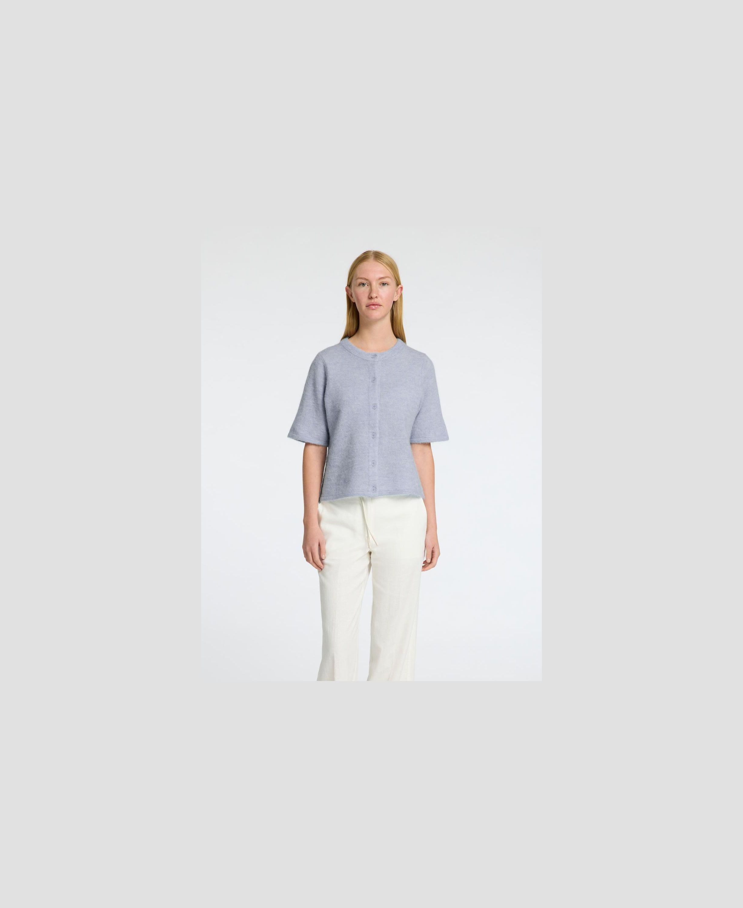 WOOL KNIT CARDIGAN NOOS