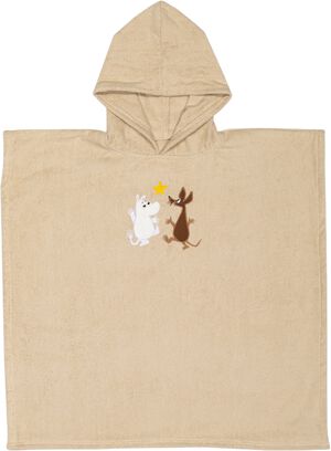 Moomin B&oslash;rneponcho til bad