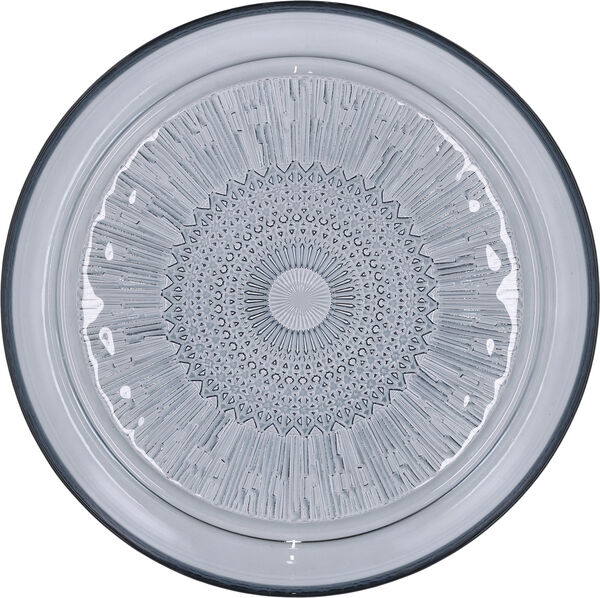 Glasstallerken Kusintha 25 cm Blå