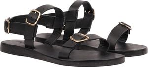 GIGLIO - ADJUSTABLE LEATHER SANDAL W/ HEEL STRAP
