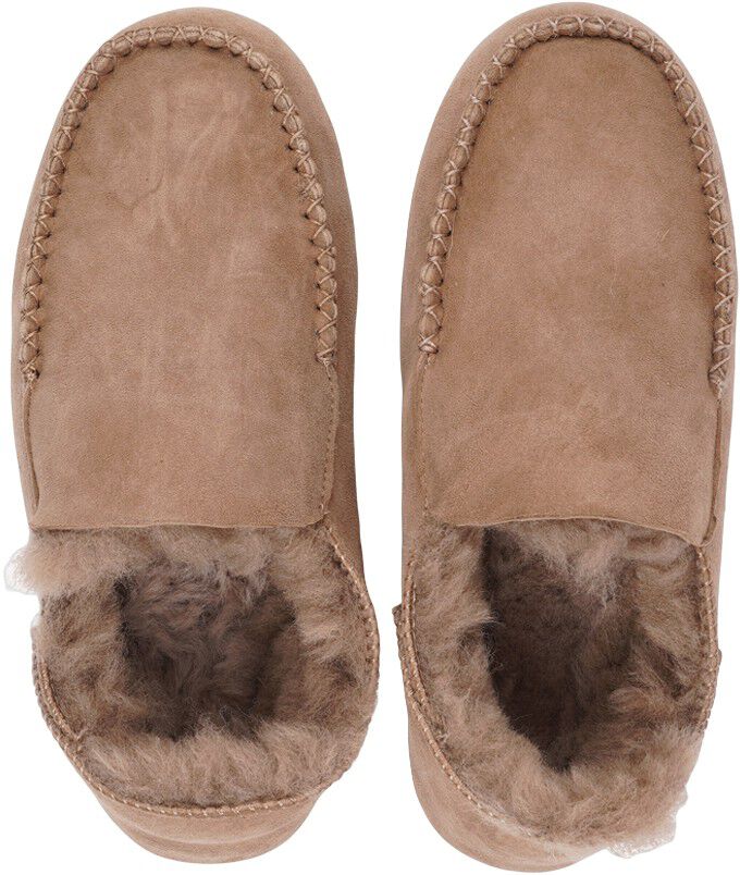 PUMORI - DOUBLE FACED SHEARLING SLIPPERS - 8 PAIRS