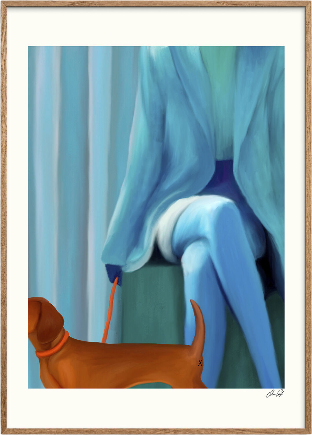 Estelle Graf - Blue coat