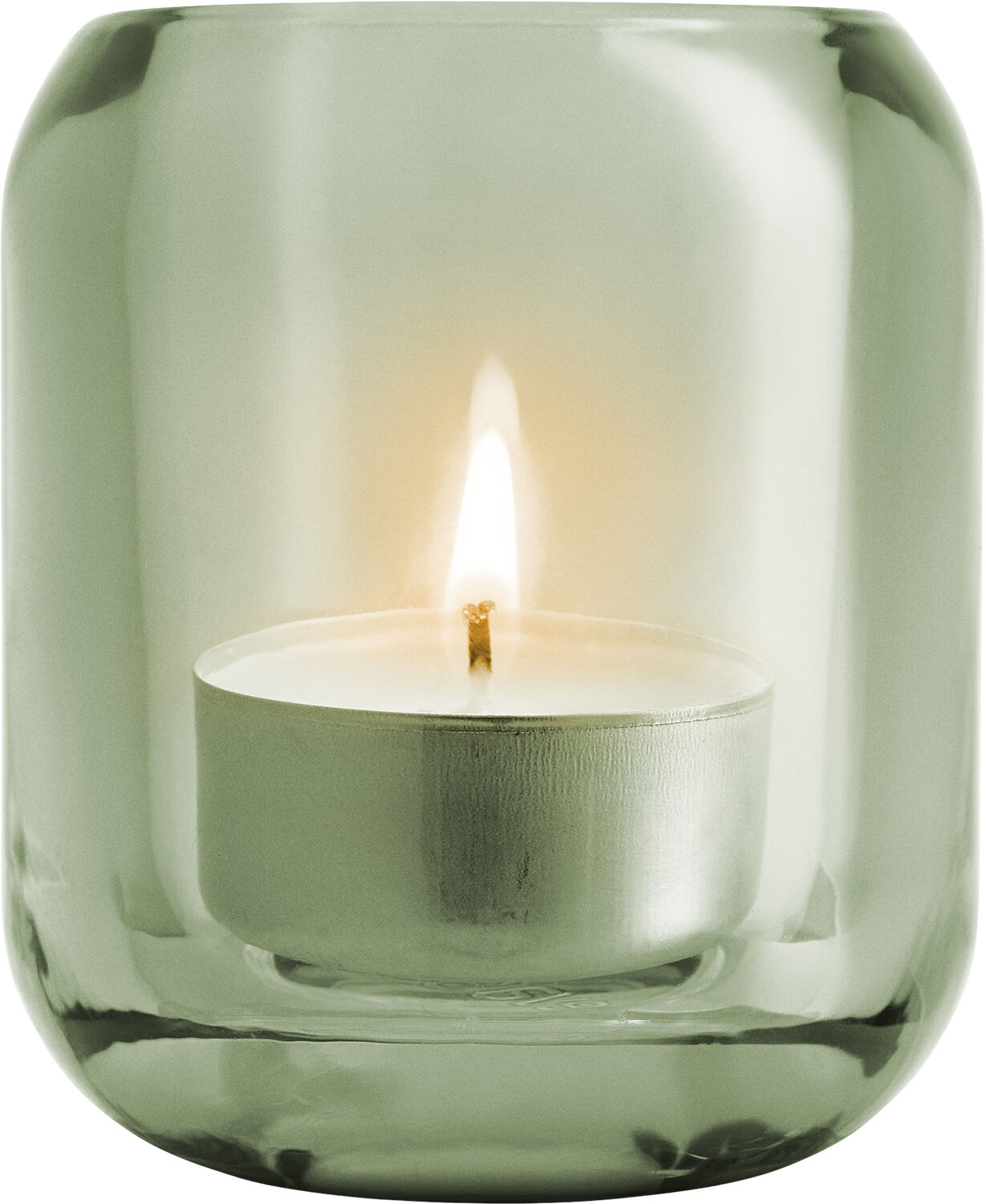 2 Acorn fyrfadsstager Lgreen