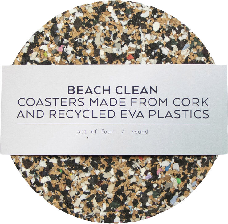 Beach Clean Rund Glasbrik Sæt