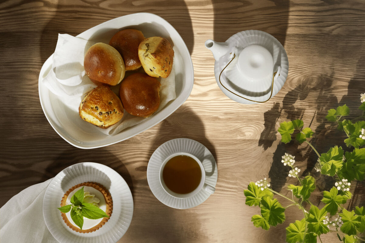 Hammersh&oslash;i ovnfast fad &Oslash;32 Hvi