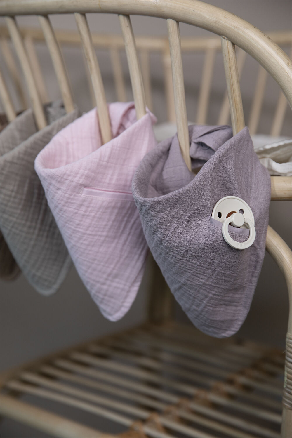 BIBS Bandana Bib - Blush