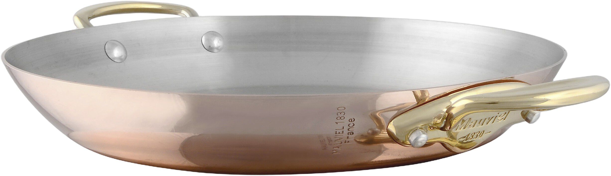 Panne med 2 grep M'150B 1,8 liter 26 cm Kobber/St&aring;l