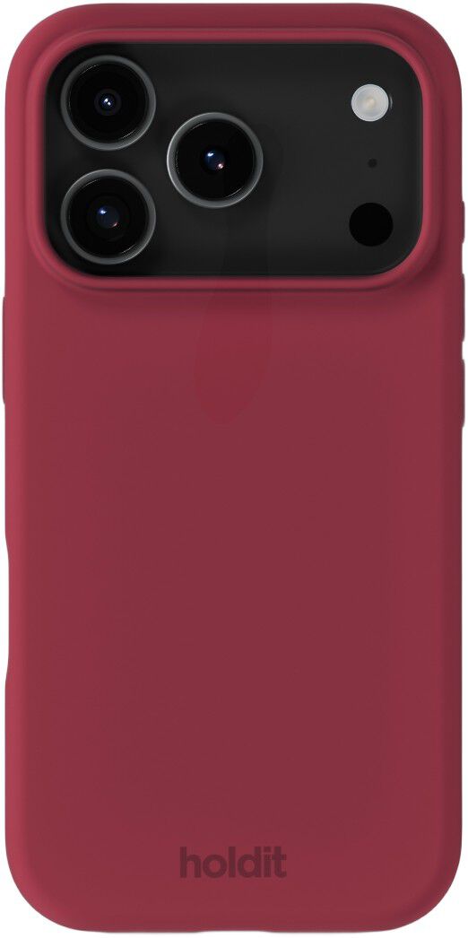 Silicone Case iPhone 17 Pro Red Velvet