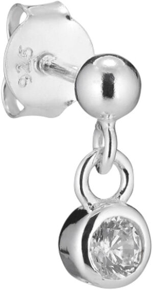 Crystal Stud -Silver
