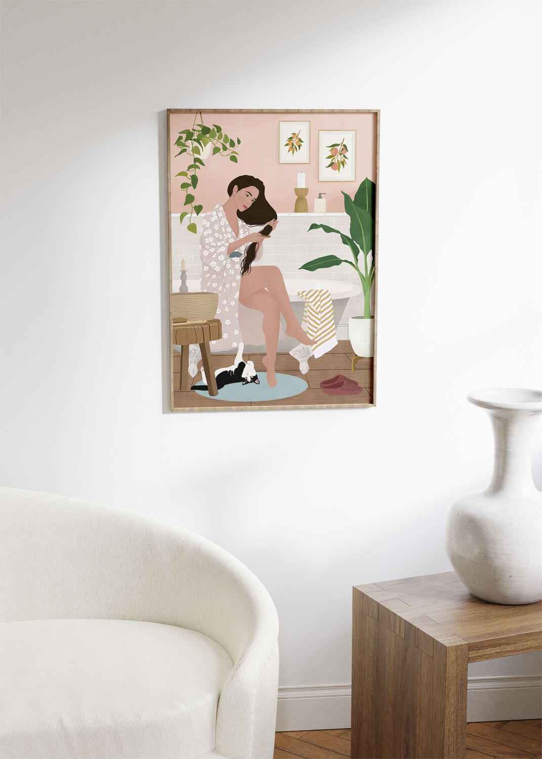 Petra Holikova - After a Bath