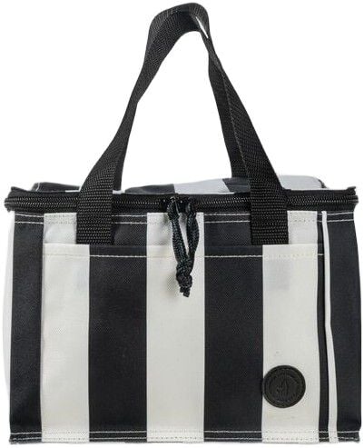 City stripe cooler bag small rPET