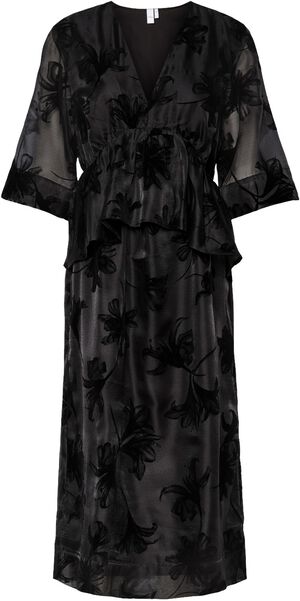 YASLINGU 3/4 MIDI DRESS