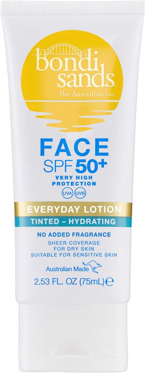 SPF 50+ EVERYDAY HYDRATING TINTED FACE LOTION 75mL