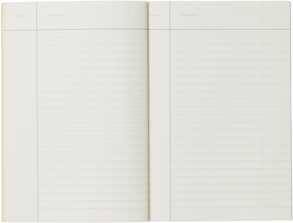 VITA Softcover Notebook - Small, Green Stripe