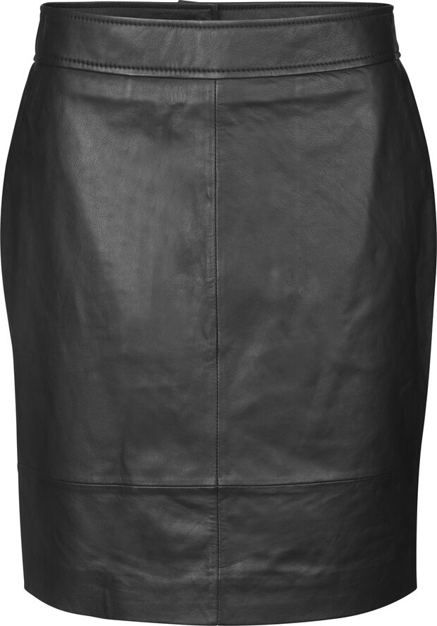 Francie Mini Leather Skirt