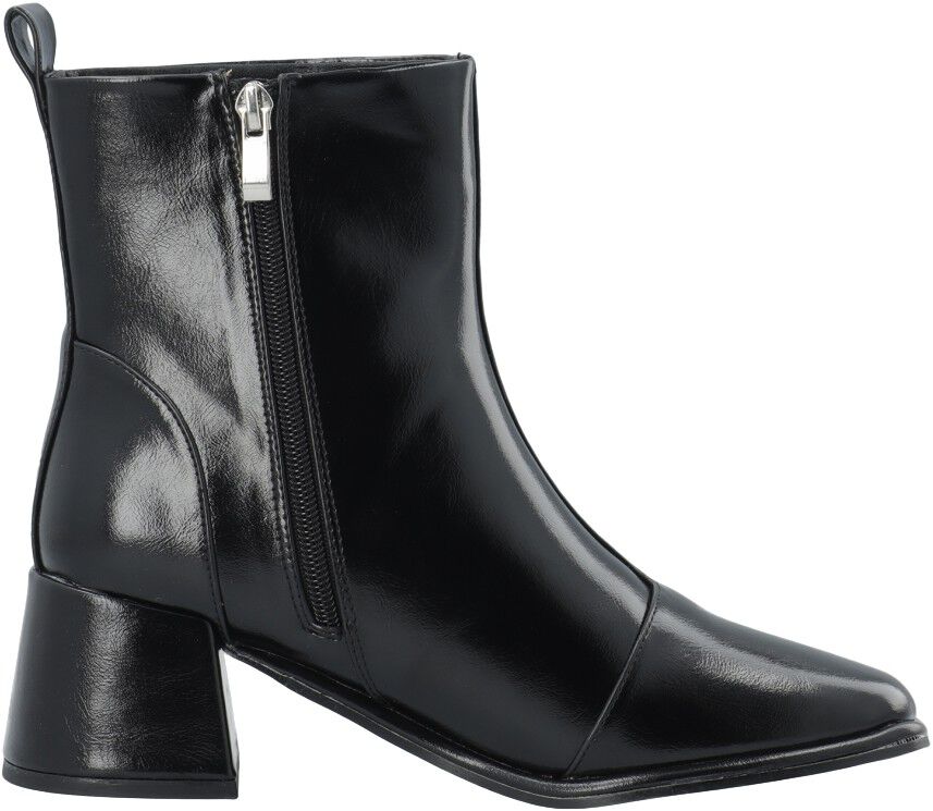 BIAJOLANDA Ankle Zip Boot Faux Leather