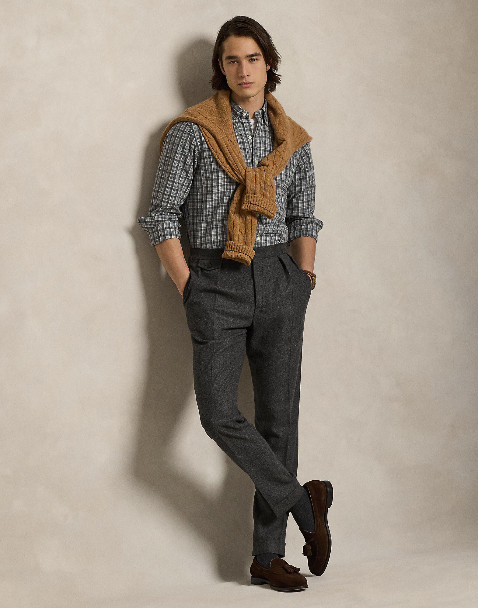 Custom Fit Brushed Oxford Shirt