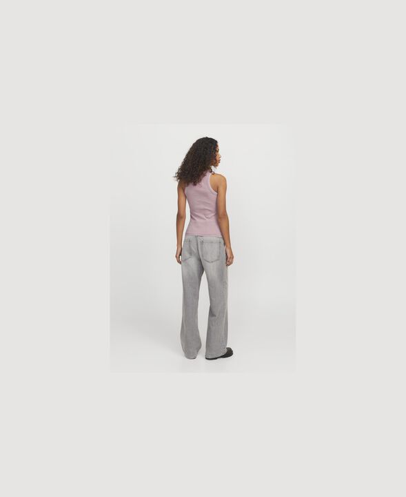 JXFOREST STR SL WASH RIB TOP JRS SN