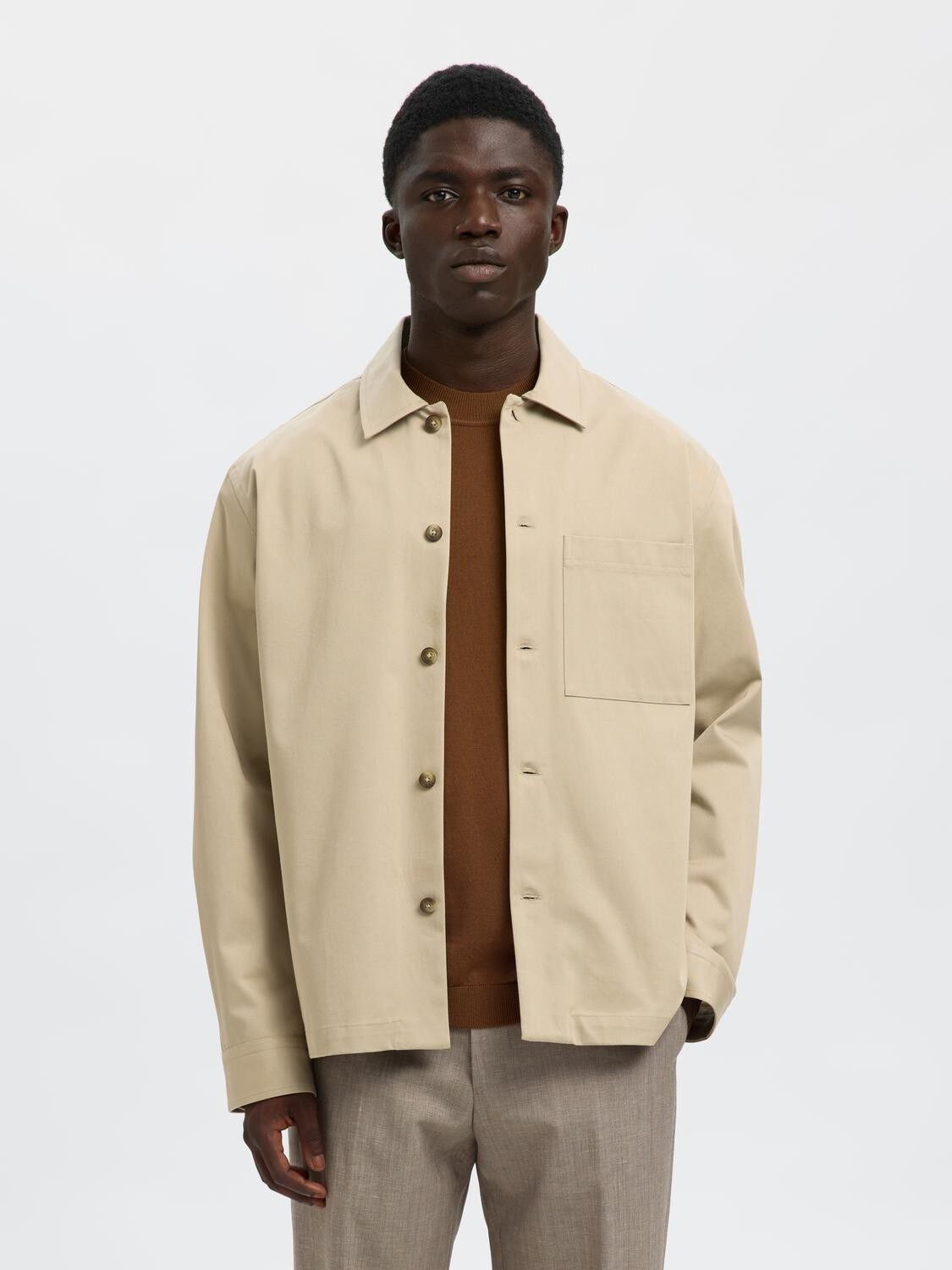 Slmotto Tate Heavy Twill Overshirt Noos