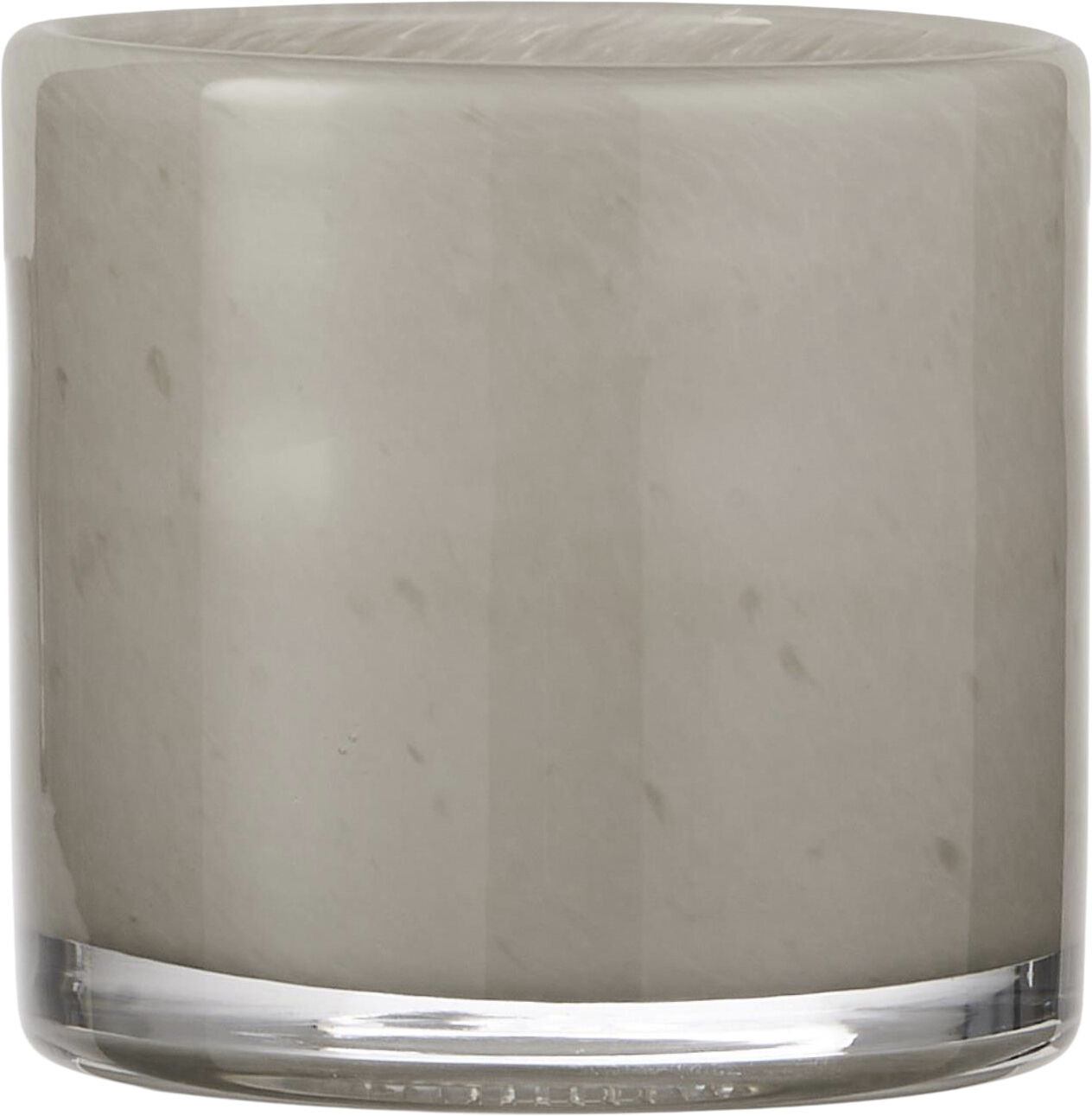 Skjuler Venecia gennemfarvet gr&aring;t glas