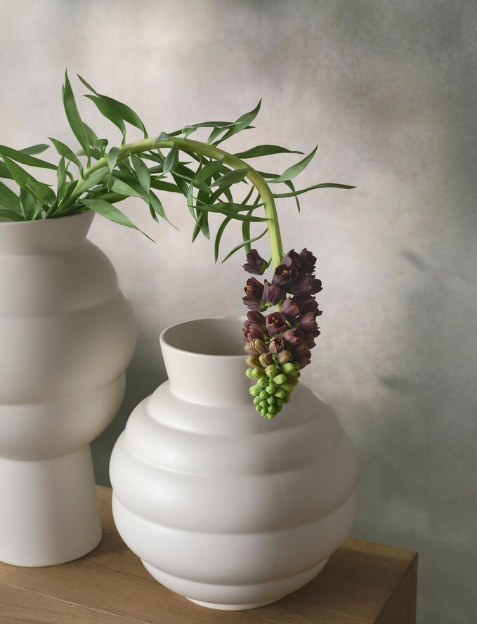 Tortus Archie vase No3 white