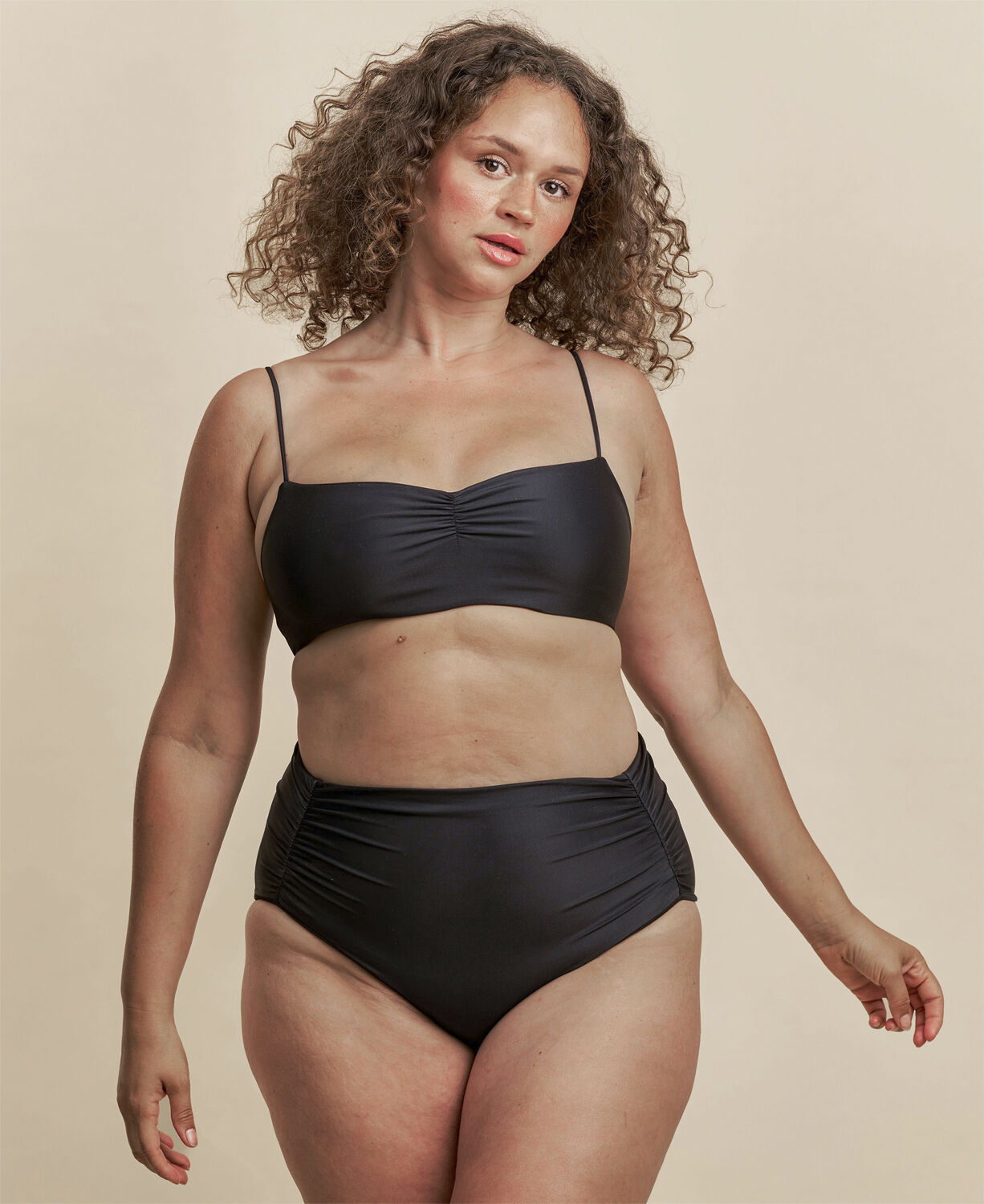 Cartel x Flow bikini top - Nero