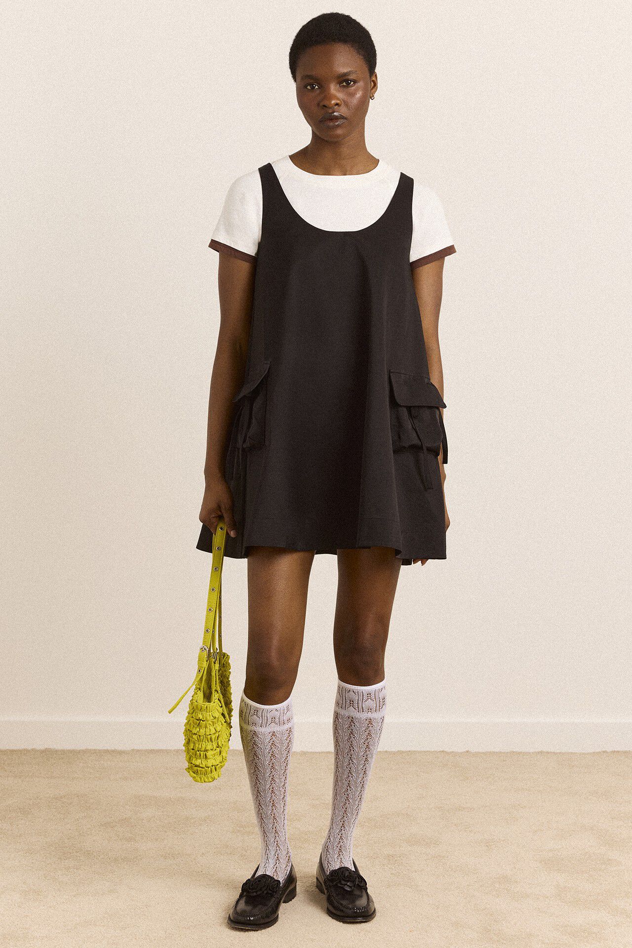 CAIRO MINI DRESS - BLACK