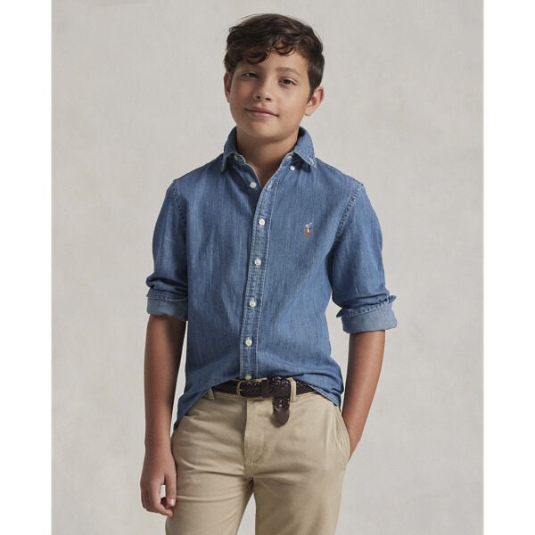 Cotton Chambray Shirt KIDS