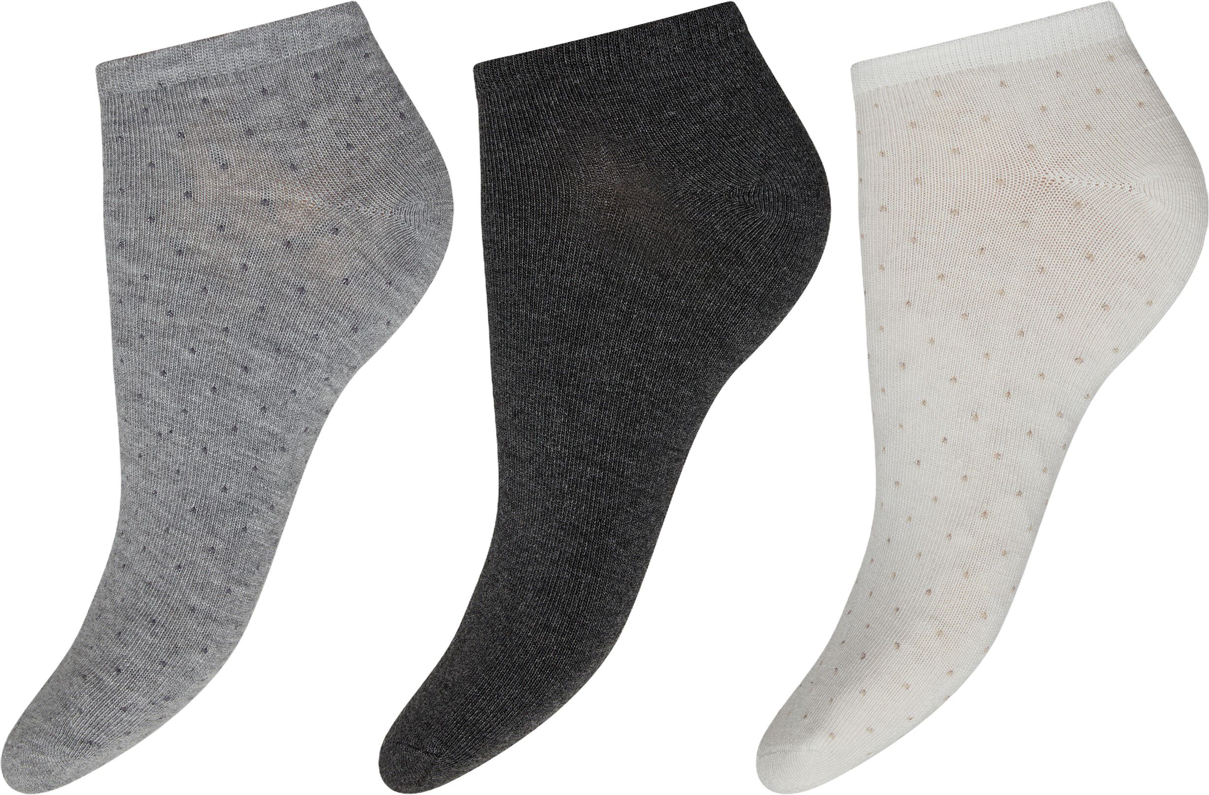 DECOY 3-pack sneaker sock bamb
